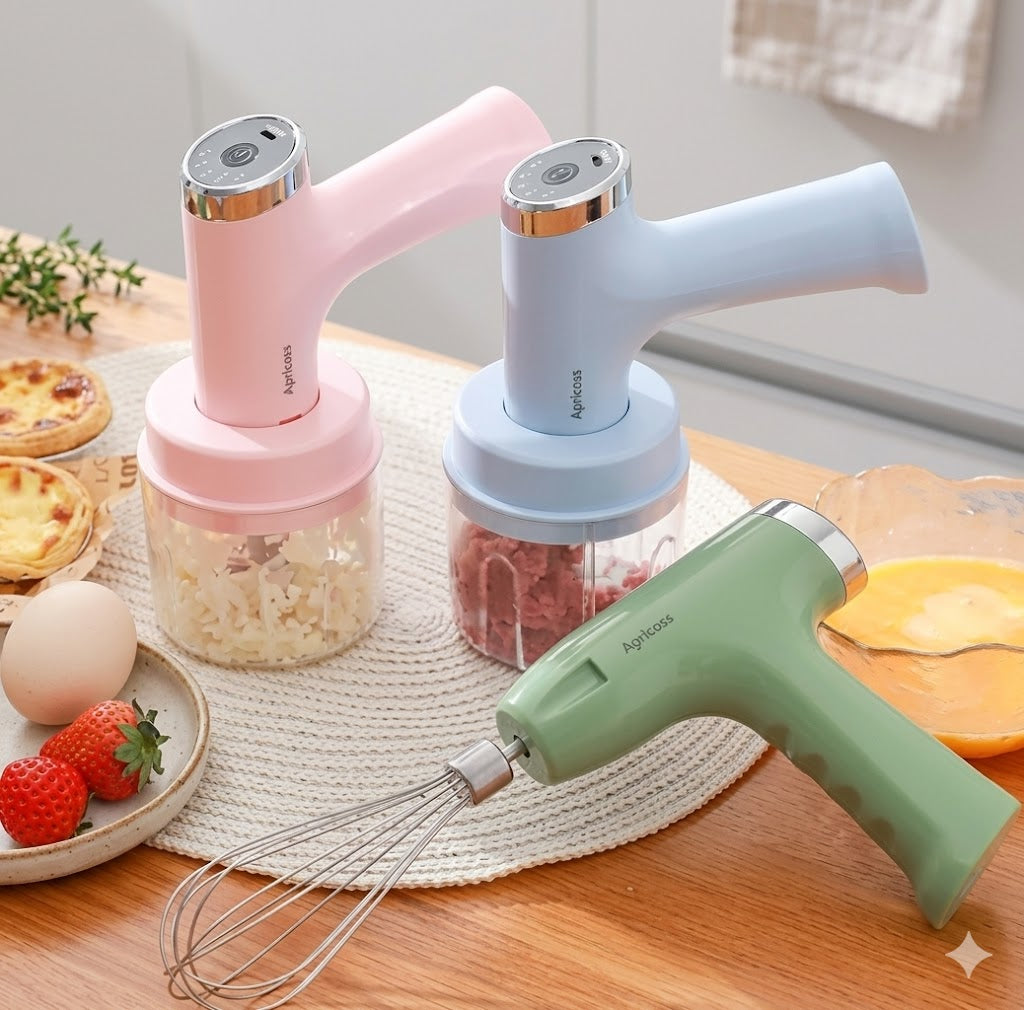 Mini Procesador Inalámbrico USB - Tu Súper Ayudante de Cocina