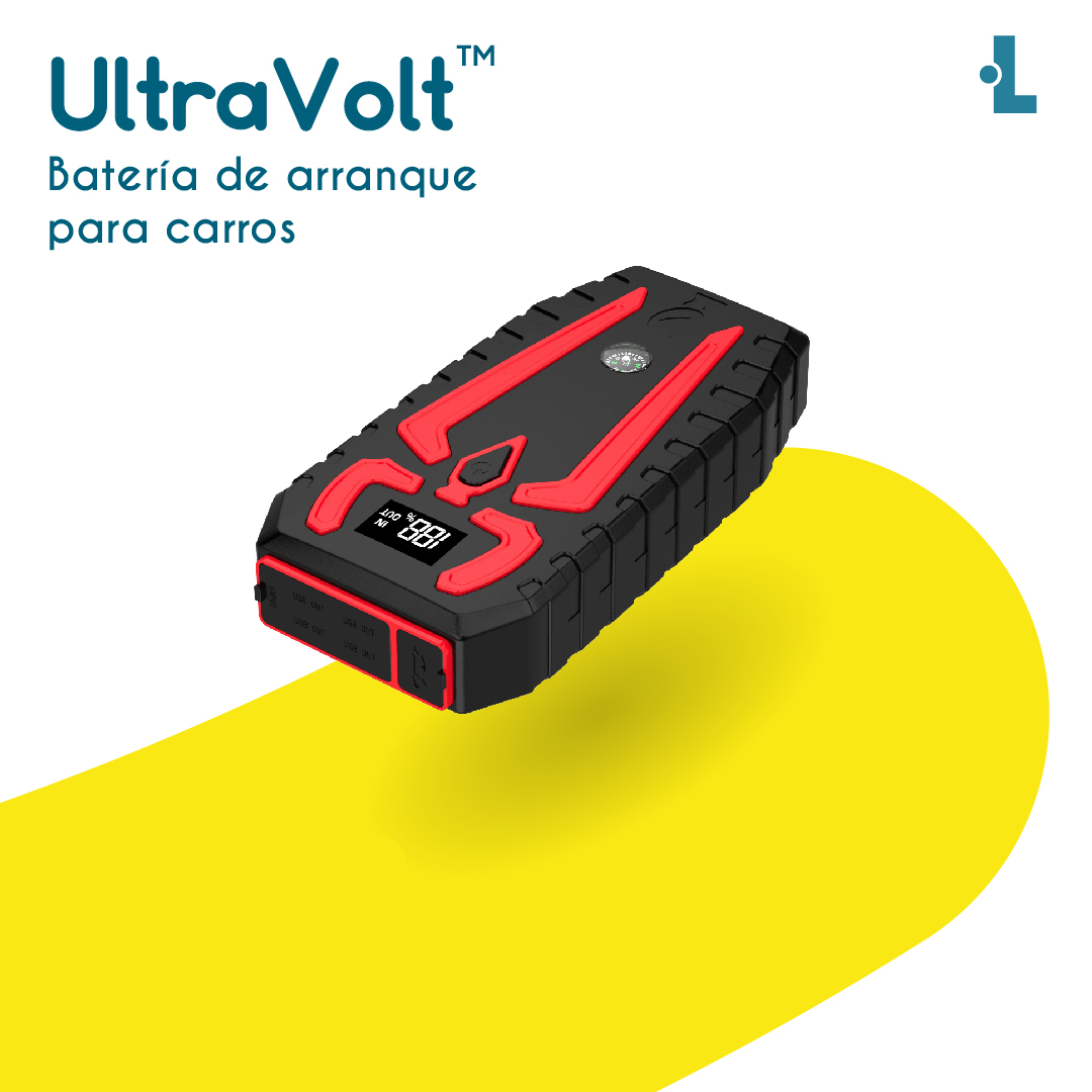 Arrancador de Batería de Carro UltraVolt 1000A