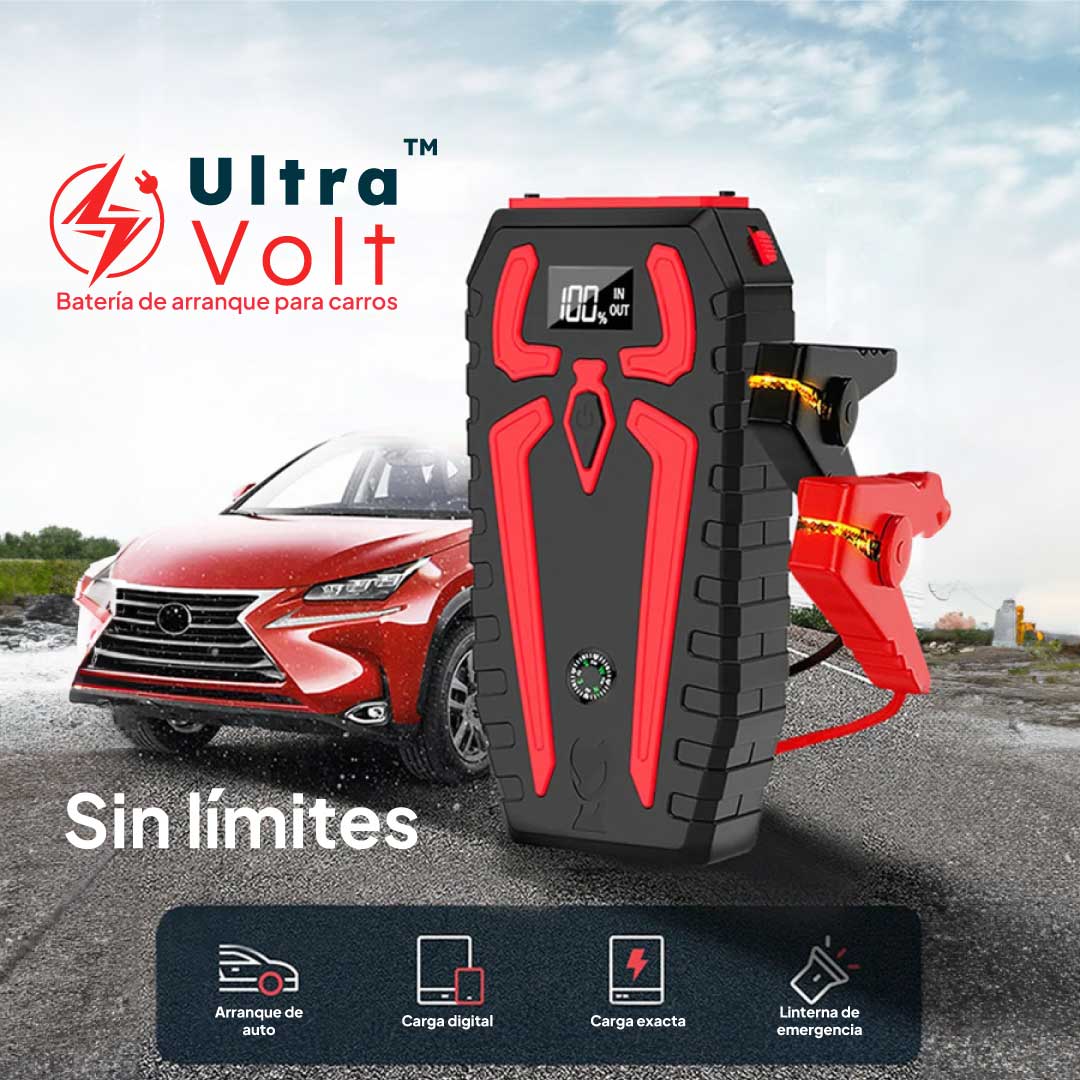 Arrancador de Batería de Carro UltraVolt 1000A