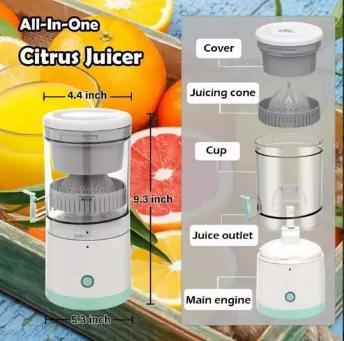 Exprimidor Automático Portátil: Desayunos Deliciosos en Segundos