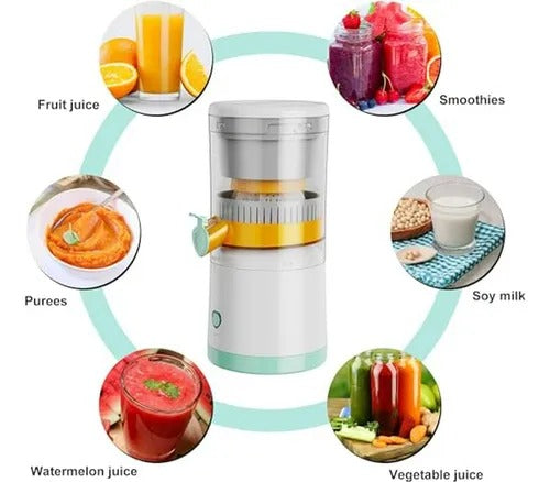 Exprimidor Automático Portátil: Desayunos Deliciosos en Segundos