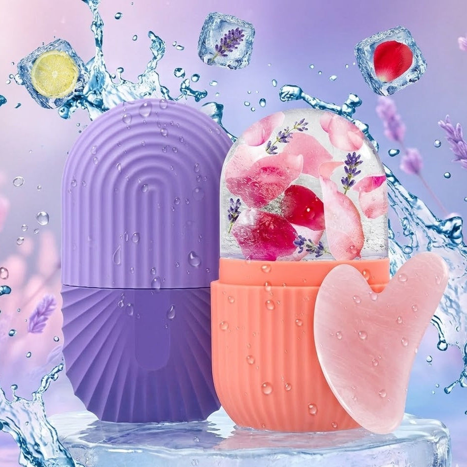 MASAJEADOR FACIAL DE SILICONA ICE FACE