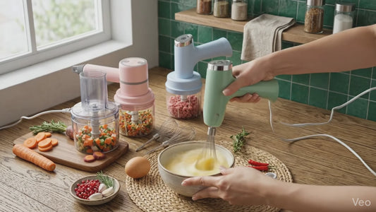 Mini Procesador Inalámbrico USB - Tu Súper Ayudante de Cocina